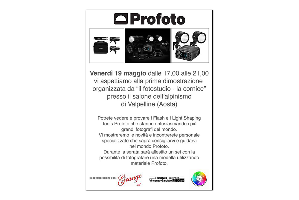 Giornata con Profoto italia